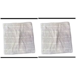 Sky Pintuck 2 Pack Quilted EURO Shams Lavender Color Cotton Made In India